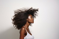 Transgender woman hair portrait adult white. AI generated Image by rawpixel.
