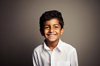 Mexican boy smiling portrait smile photo. 