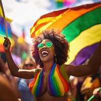 African woman parade adult celebration. 