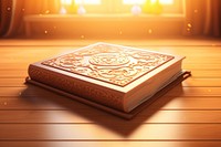 Quran publication light book. AI generated Image by rawpixel.