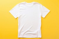 White color-t-shirt fashion yellow white. 