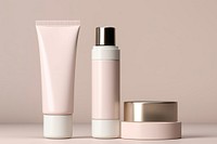 Cosmetic set cosmetics bottle container. 