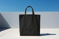 Black fabric handbag, design resource