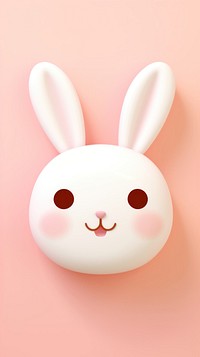 Bunny animal mammal cute. AI generated Image by rawpixel.