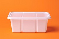 Plastic box rectangle container bottle. 