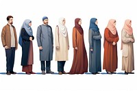Adult togetherness variation outerwear. AI generated Image by rawpixel.