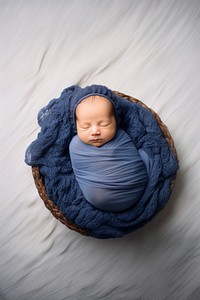 Newborn baby newborn blanket photo. 