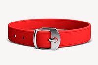 Red pet collar