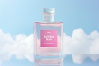 Perfume bottle mockup, fragrance psd