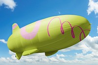 Green zeppelin, airship with design space