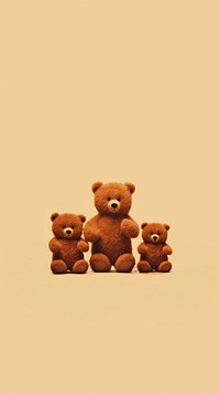Brown teddy bears cute toy representation. AI generated Image by rawpixel.