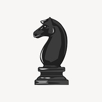 Knight chess, aesthetic illustration, design resource