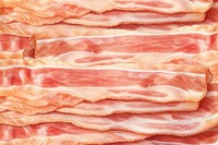 Bacon stripes background, food digital art