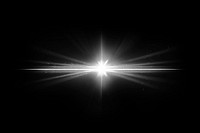White sunburst lens flare effect psd