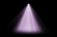 Purple rays lens flare effect 