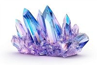 High crystal gemstone amethyst mineral. AI generated Image by rawpixel.