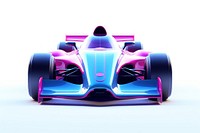 Racecar vehicle sports purple blue. AI generated Image by rawpixel.