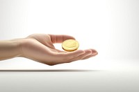Hand giving coin money adult pill. AI generated Image by rawpixel.