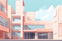 Building architecture street city. AI generated Image by rawpixel.