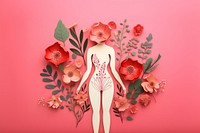 Flower plant petal women. AI generated Image by rawpixel.