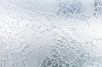 Frosted patterned glass white backgrounds destruction. 