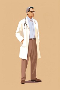 Doctor doctor adult stethoscope. AI generated Image by rawpixel.