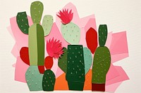 Cactus plant art creativity. 