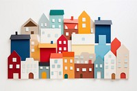 Architecture building house neighbourhood. AI generated Image by rawpixel.
