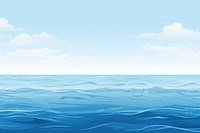 Ocean backgrounds outdoors horizon. 