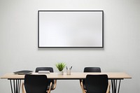 Furniture meeting table wall. AI generated Image by rawpixel.