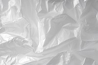 Plastic wrap texture white backgrounds monochrome. 