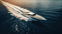 Speed boat vehicle boating sports. AI generated Image by rawpixel.