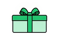 A gift box icon white background celebration surprise. AI generated Image by rawpixel.