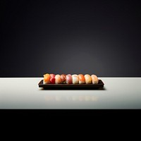 Sushi food freshness lighting. AI generated Image by rawpixel.