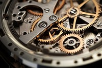 Gears backgrounds wristwatch metal. AI generated Image by rawpixel.