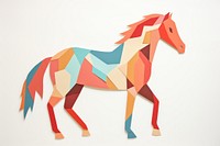 Horse animal mammal craft. 