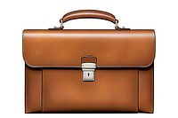 Business Briefcase briefcase leather brown. 