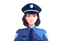 Police woman cartoon adult human. AI generated Image by rawpixel.