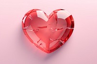 Broken symbol heart misfortune. AI generated Image by rawpixel.