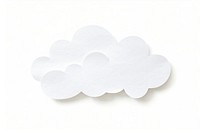 Cloud white backgrounds paper. AI generated Image by rawpixel.