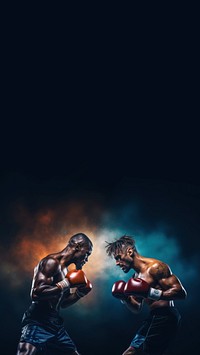MMA punching sports boxing. AI generated Image by rawpixel.