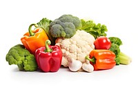 Fresh assorted vegetables cauliflower plant food. 