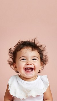 Baby laughing portrait photography happiness. 