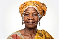 Senior african woman portrait adult smile. AI generated Image by rawpixel.