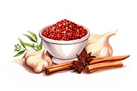 Pomegranate plant food ingredient. 