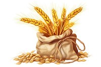 Wheat food bag agriculture. AI generated Image by rawpixel.