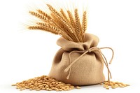 Wheat food bag agriculture. 