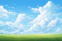 Meadow background landscape sky backgrounds. 