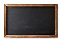 Wood framed empty black chalkboard backgrounds blackboard white background. 