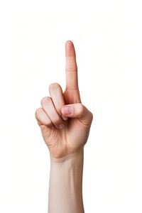 Woman hand victory gesture finger gesturing pointing. 